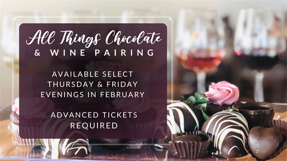 2025 All Things Chocolate & Wine Pairing