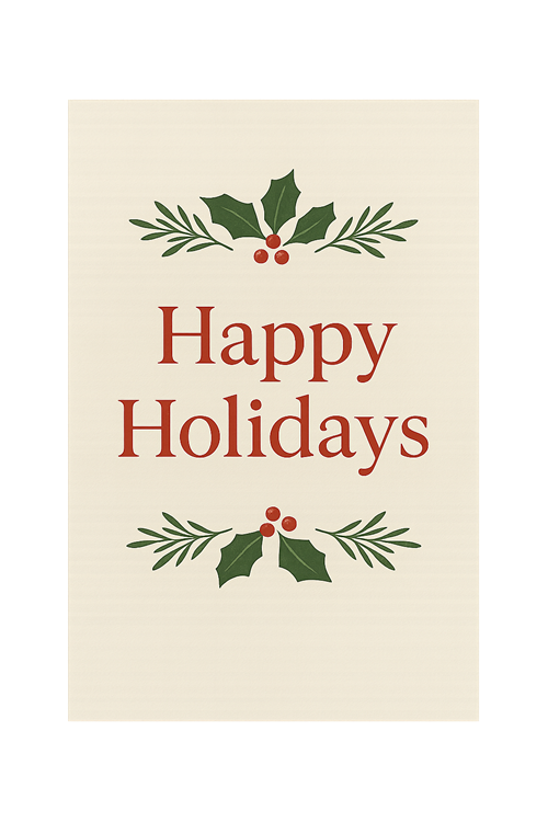 Personalized Holiday Card