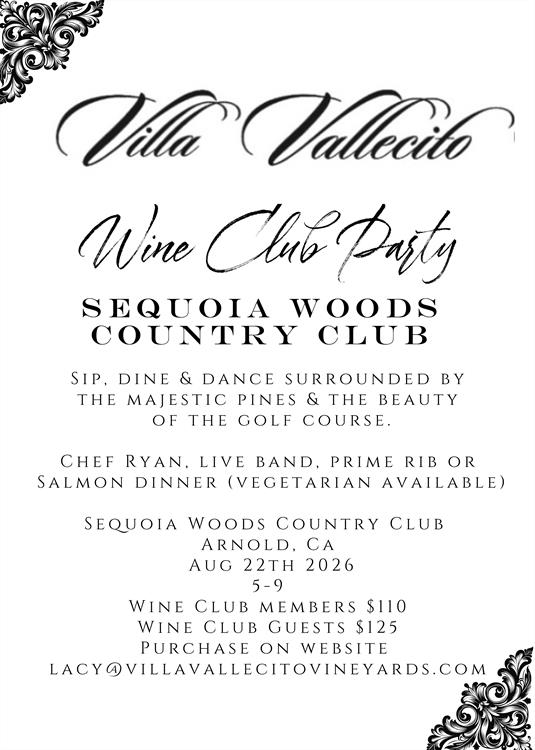 Guest - Sequoia Woods WC Party 8/22
