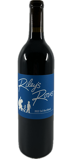 Riley's Rows 2022 "3x3" Red Blend