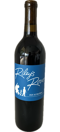 Riley's Rows 2020 "3x3" Red Blend