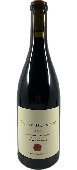 Carte Blanche 2023 Sun Chase Vineyard Pinot Noir