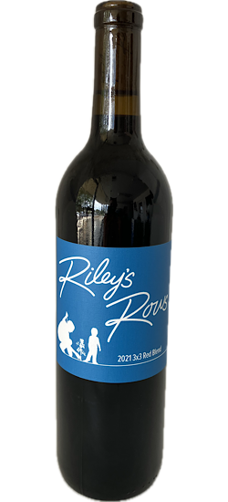 Riley's Rows 2021 "3x3" Red blend