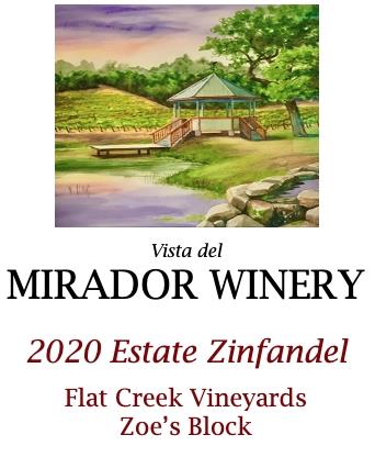 2020 Zinfandel - Zoe's Block
