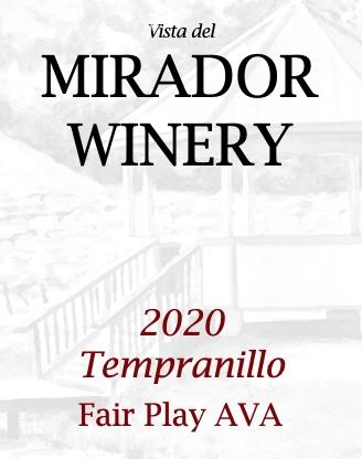 2020 Tempranillo