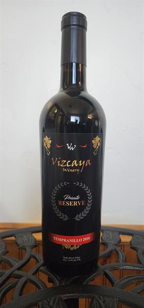 2018 Private Reserve Tempranillo