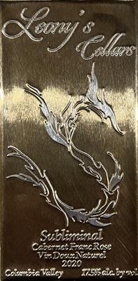 2020 Subliminal Cabernet Franc Rose Reserve port