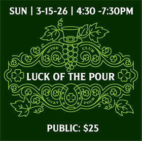 Lucky Pour Wine Club Party: Public