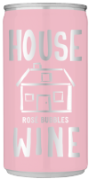 House Wine Rosé Bubbles Mini Cans (24-Pack)