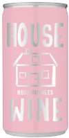 House Wine Rosé Bubbles Mini Cans (12-Pack)
