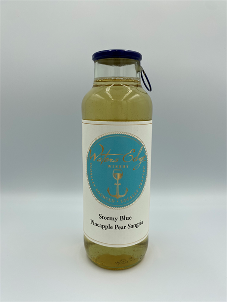 Stormy Blue Pineapple Pear Sipper