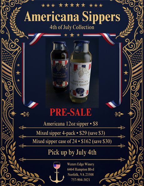 Americana Sipper - 4 Pack
