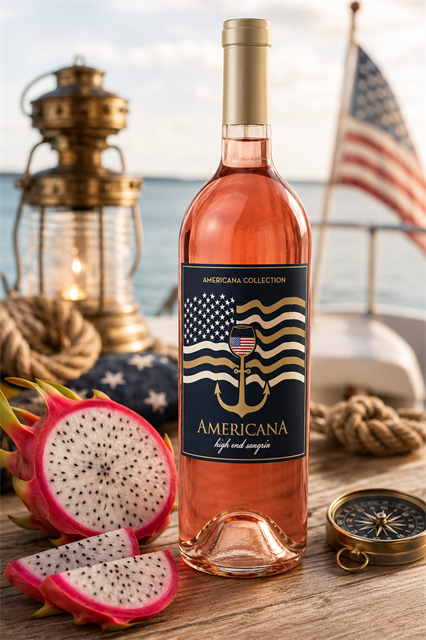 Americana Dragonfruit Sangria Bottle