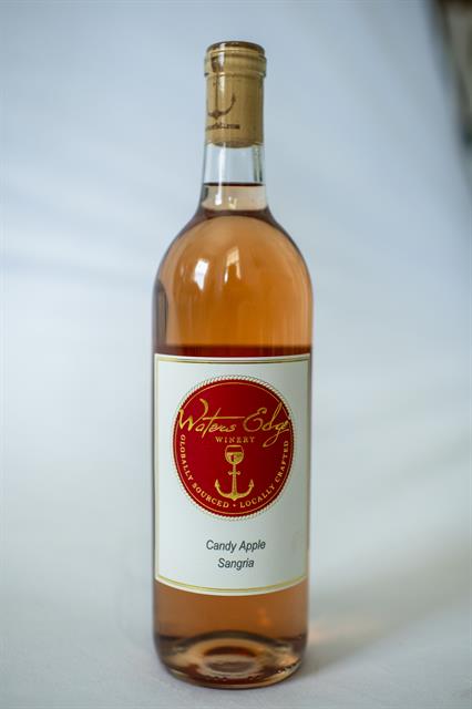 Candy Apple Sangria Bottle