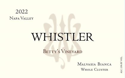 2022 Malvasia Bianca Betty's Vineyard, Napa Valley
