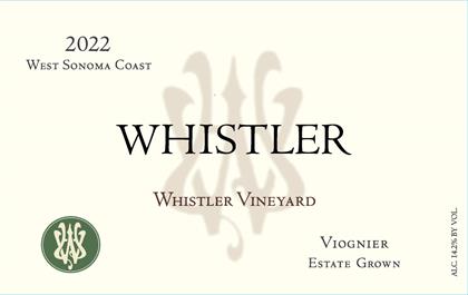 2022 Whistler Vineyard, Estate Viognier, West Sonoma Coast