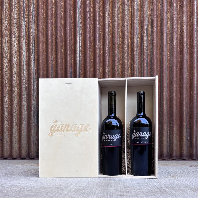 Garage Two-Bottle Wine Box