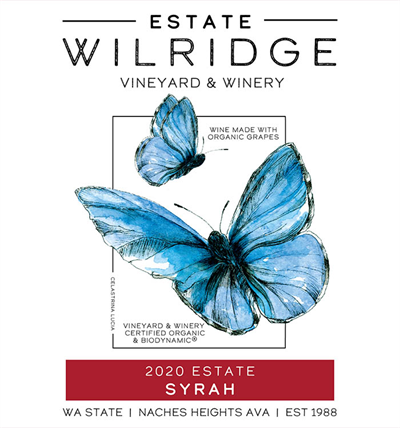 2020 Estate Syrah