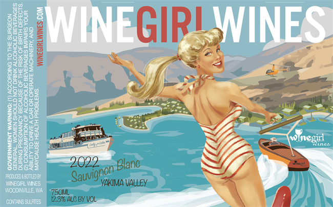 2022 Chelan Ski Girl Sauvignon Blanc