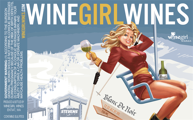Non-Vintage Stevens Pass Girl Blanc De Noir