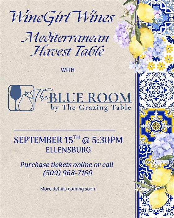 Mediterranean Harvest Table - Ellensburg Sept 15