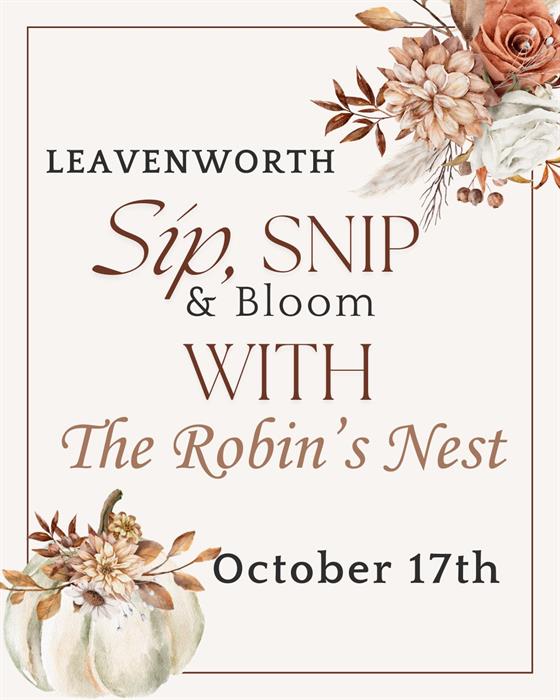 Sip, Snip, & Bloom- Stella Oct 17