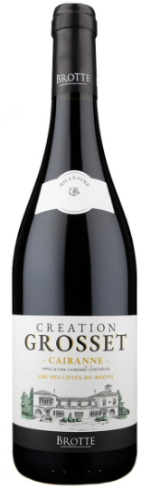 Brotte Creation Grosset Cairanne Rhone France 2020 750ml
