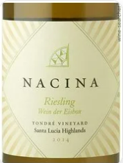 Nacina 'Wein der Eisbox' Riesling Santa Lucia Highlands CA 2014 375ml
