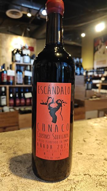Escandalo Cunaco Cabernet Sauvignon 2024 Chile 750mL