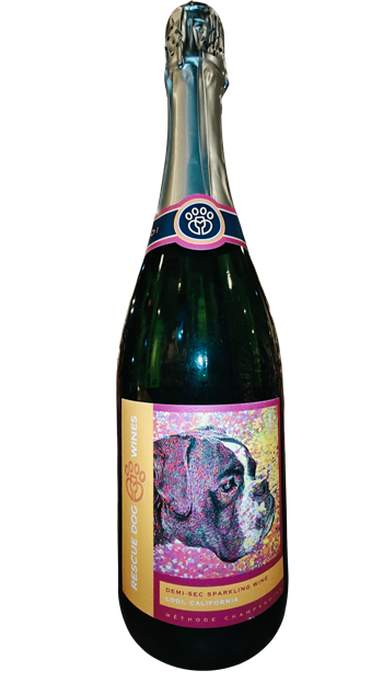 Rescue Dogs Demi Sec Sparkling Lodi CA NV 750ml