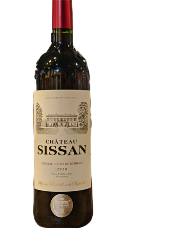Chateau Sissan Cadillac Bordeaux France 2020 750ml