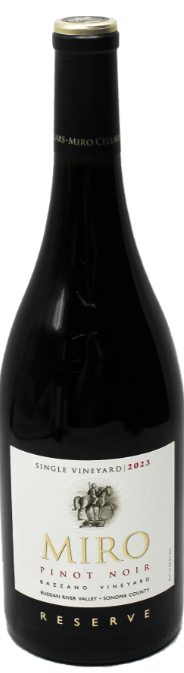 MIRO Reserve Pinot Bazzano Vyd Russian River CA 2023