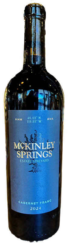 McKinley Springs Cabernet Franc WA 2024 750mL