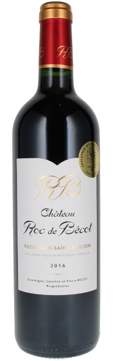 Roc de Becot Saint-Emilion Bordeaux France 2018 750ml