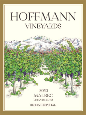 Hoffmann Malbec Mendoza, Argentina 2020 750ml