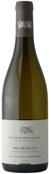 Philippe Bouzereau Les Grands Charrons Meursault France 2022 750mL