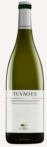 Cherchi Tuvaoes Vermentino Sardinia Italy 2024 750ml
