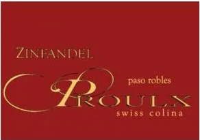 Proulx Red Label Zinfandel Paso Robles CA 2018 750ml
