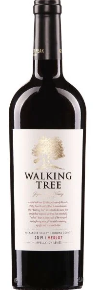 Walking Tree Merlot Alexander Valley CA 2019 750ml