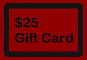 $25 Gift Card