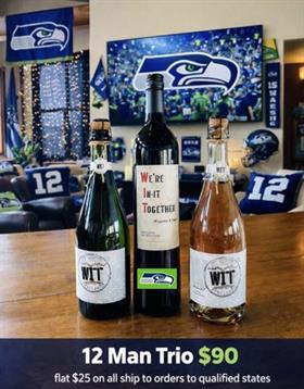 12 Man Trio - GO HAWKS