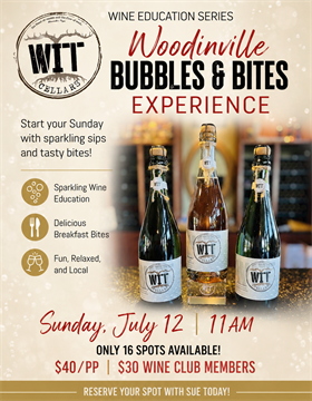 Woodinville "Bubbles & Bites" Experience