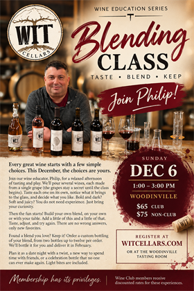 Woodinville "Wine Blending Class "