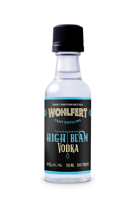 High Beam mini Vodka 100 proof 50ml