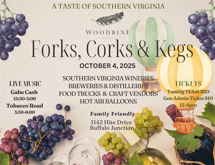 Forks Corks & Kegs Woodbine Festival - GENERAL ADMISSION