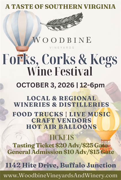 Forks Corks Kegs Vendor Fee 10 x 15 Space