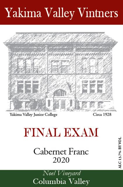 2020 Final Exam Cabernet Franc