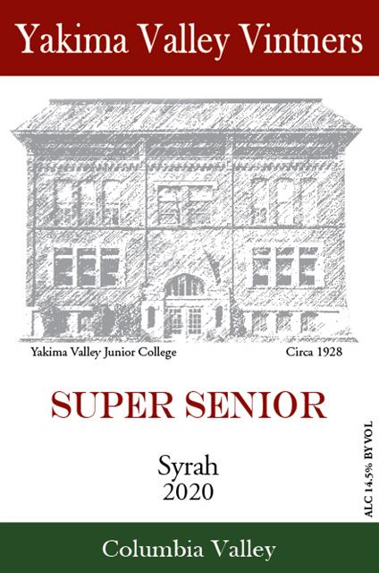 2020 Super Senior Syrah