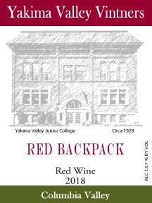 2019 Red Backpack Red Blend