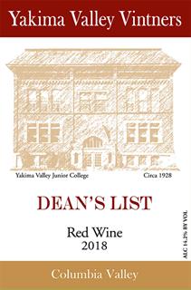 2018 Dean's List Red Wine